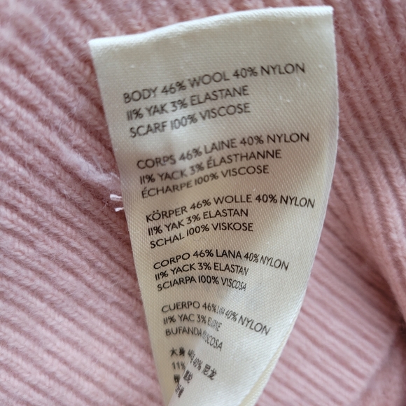 By Anthropologie Liora Tie Back Sweater, GUC, Size S - Picture 8 of 8